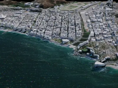 Vina Del Mar - Chile 3D model