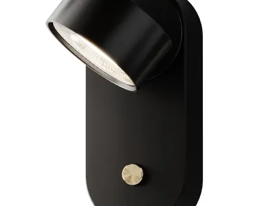 WI4-AB-1OV-2-D2W Wall lamp from Mawa Design 3D model