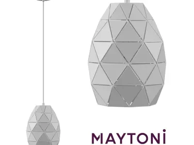 Pendant Louvre MOD199-PL-03-W Maytoni Modern Free 3D model