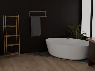 Design Bathroom interior 3D model
