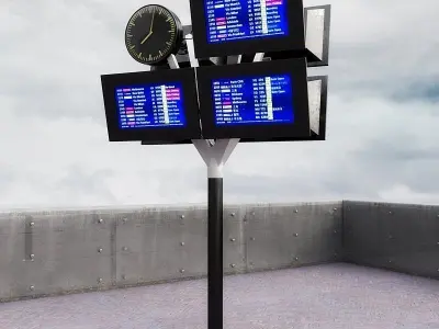 street elements 32 am162 3D model