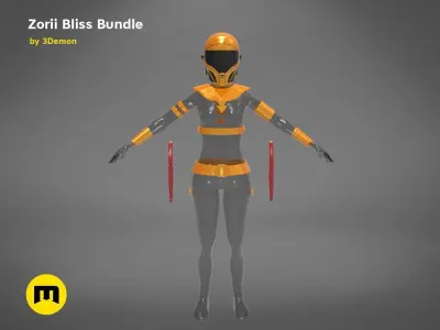Zorii Bliss Bundle 3D print model