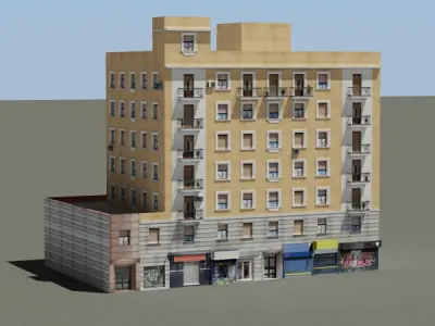 Building Low-poly 3D model