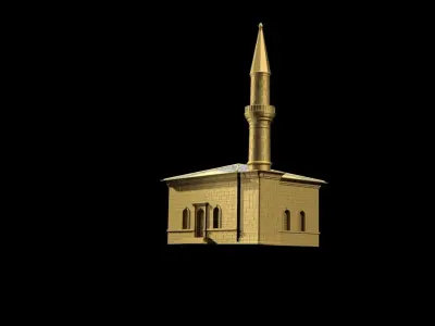 Hunkiar Mosque in Constanta 3D print model