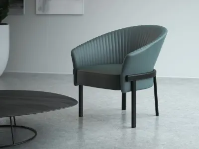 Valmy Armchair 3D model