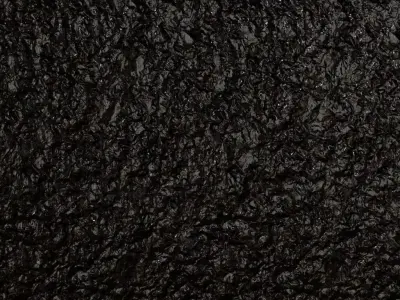 Wet Glossy Dark Mud Earth PBR SEAMLESS Texture