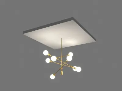 Golden Light 3D model