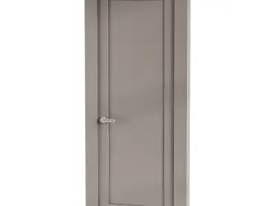 Modern entrance door 39 3D model