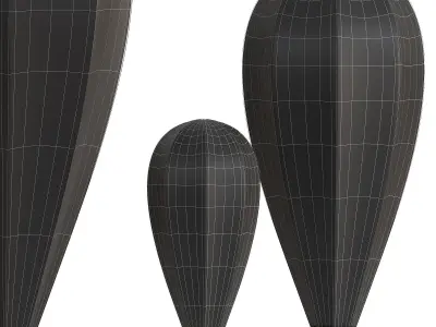 Roche Bobois Up Floor Lamps 3D model