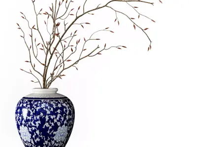 Vases Set 07 3D model