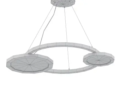 Eclisse LED Chandelier 3D model
