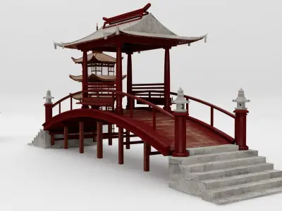Japanese Pack 3D model