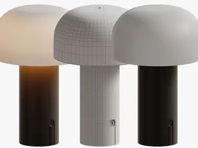 Luca Led Tafel lamp 3D model