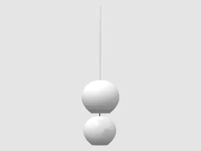 Modern Ceiling Light Low-poly 3D model purchase