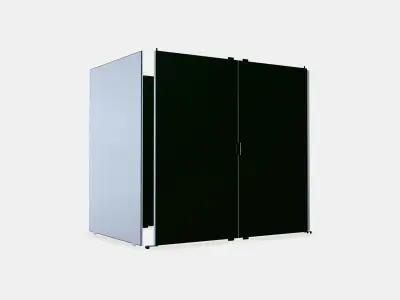 GRILLSKAR door-side rear panel Low-poly 3D model
