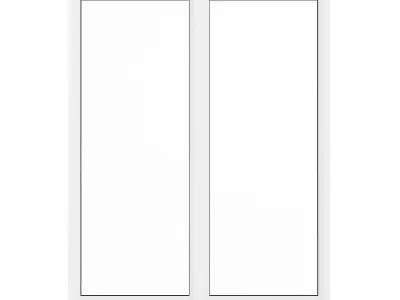 White Window 18 3D model