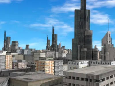 For Anime in Blender - Offscreen Sun Glare 3D model