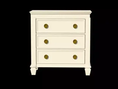 amu dresser 3D model