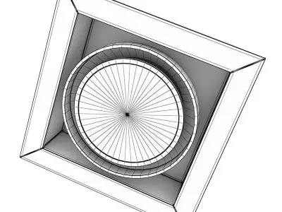 Ceiling Halogen 3 3D model