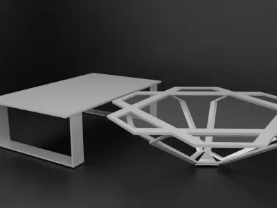 Hi-Tech Tables 3D model