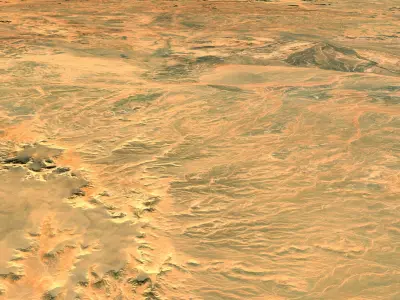 NEOM city topography Saudi Arabia - tile n29 e36 3D model