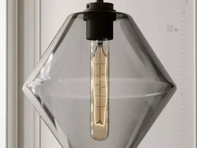 Trove Pendant by Jeremy Pyles for Niche 3D model