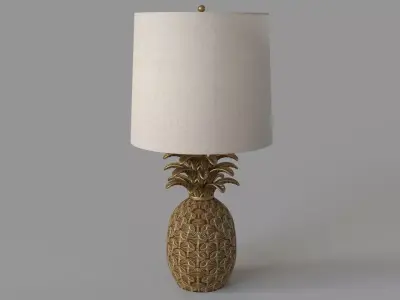 Pineapple Table Lamp 3D model