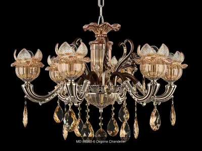 89360 Osgona Collection of Murano Glass Lamps 3D Model Pack