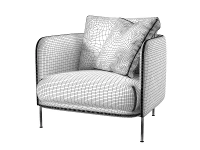 Bonnet Grand Chair 3D model