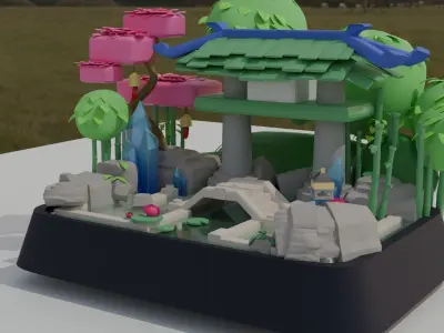 Clash Royale Arena 18 3D model