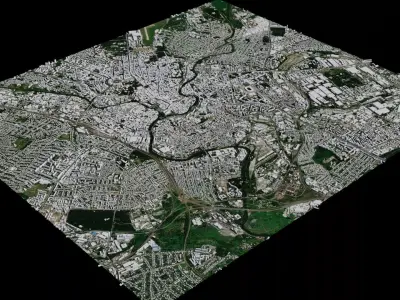 Kharkiv - Ukraine 3D model