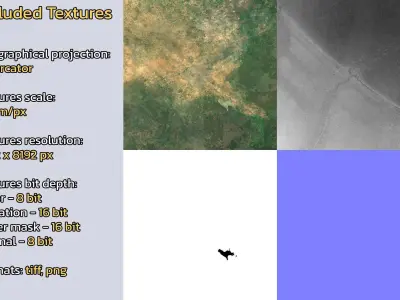 Maiduguri Nigeria City Landscape 3D Model 3D model