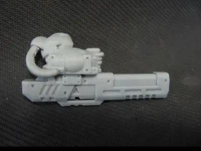 CHIBI-TECH SD - SRV-VII KINETIC RAILGUN 3D print model