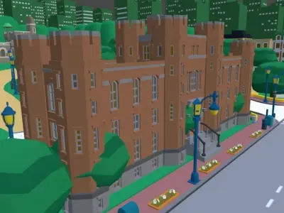 New York Map 3D model