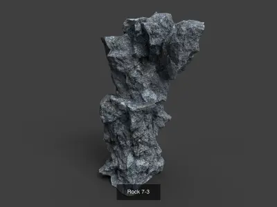 Rock Collection 007 3D Model Pack