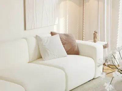 modern furniture 3D model