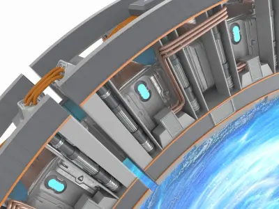  Warp Gate Assault Shuttle Black Animated Rigged 