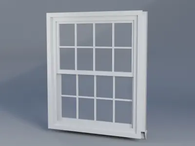 Window Low-poly 3D model shop