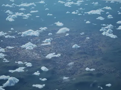 Yaounde Cameroon City Landscape 3D Model 3D model