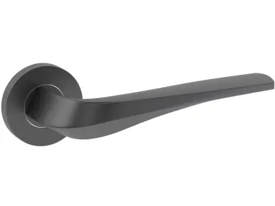 Zoo Hardware Rosso Maniglie Aries Matt Black 3D model