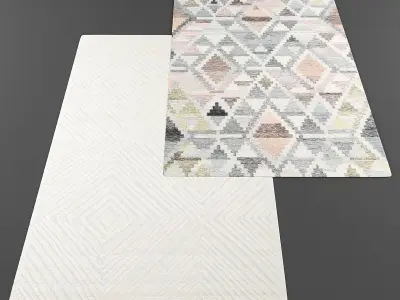 Rugs set355 3D model