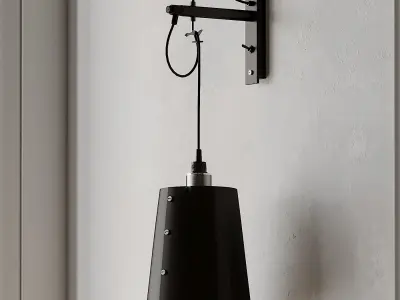  HOOKED Large Wall Light from Buster and Punch 3D model