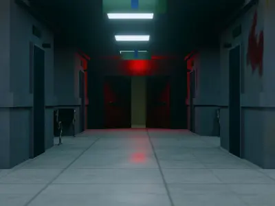 RPG Game Environment - Game Ready - PBR Low-poly 3D model