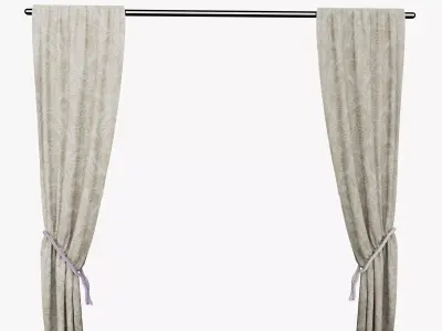 Simple Curtain 3D model