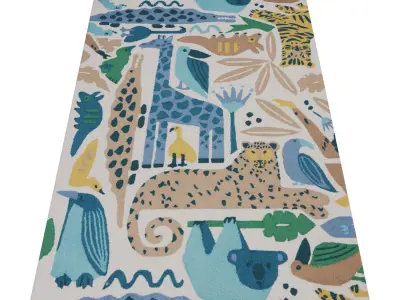 Rug Set 727 3D model