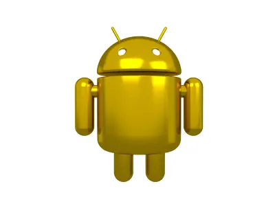 Android Robot v1 010 Free low-poly 3D model
