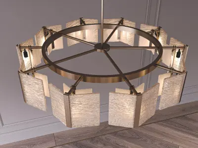Rosetta Chandelier by Bella Figura 3D model
