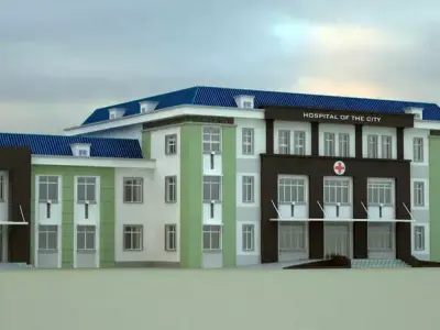 Hospital 01 3D model