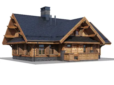 Eco wood v1 3D model