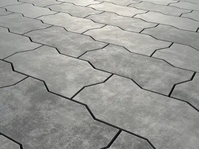 Paving stone saw 3D model